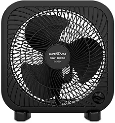 Ventilador Circulador Britânia 30W 3 Velocidades BCA25A 220V