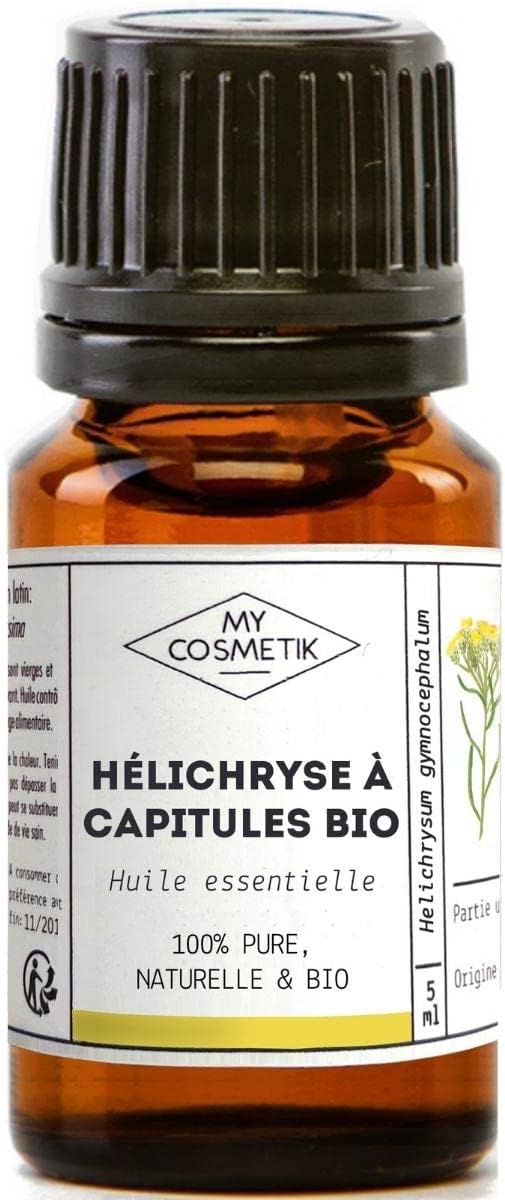 MyCosmetik Organic Helichrysum Flower Head Essential Oil