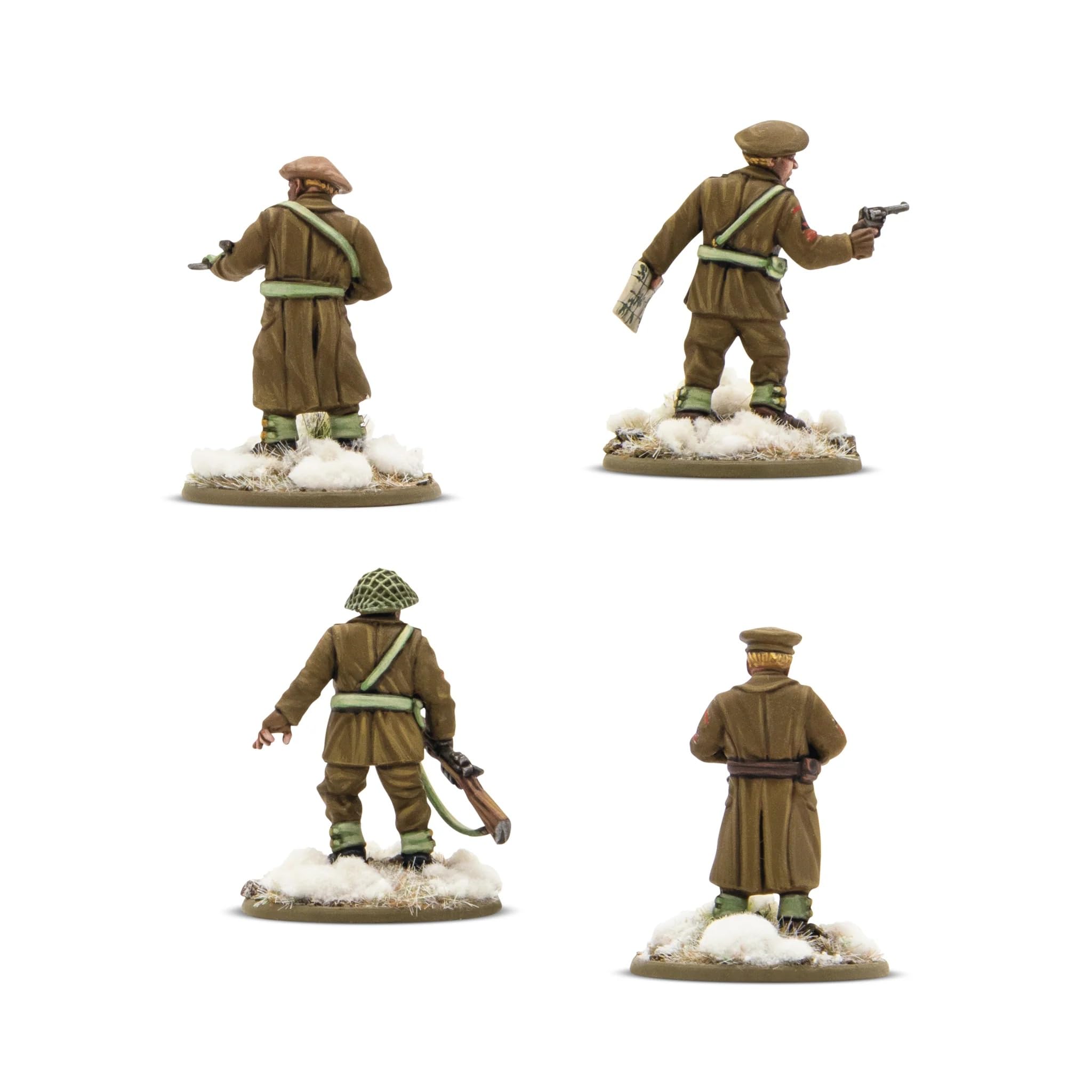 Warlord Games British & Canadian Infantry (Winter) Commander - Image 2