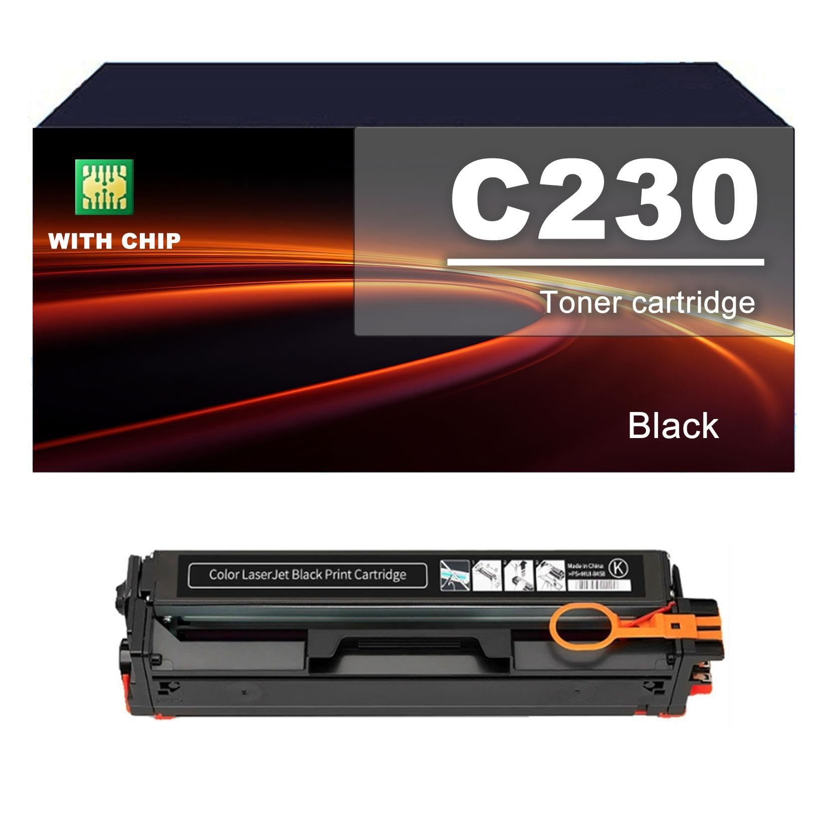 C230 Cartuccia Toner Compatibile For Xerox C230 C235, 1500 Pagine | 006R04383 006R04384 006R04385 006R04386 Toner compatibile for C230 C235(Black)