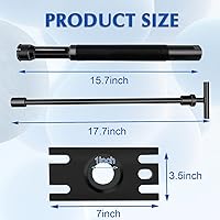 Vista 2 de Extractor de rodamientos de cardán, herramienta de eliminación de rodamientos de cardán para Mercruiser Alpha, Alpha 1, MR, Bravo, OMC - Herramienta