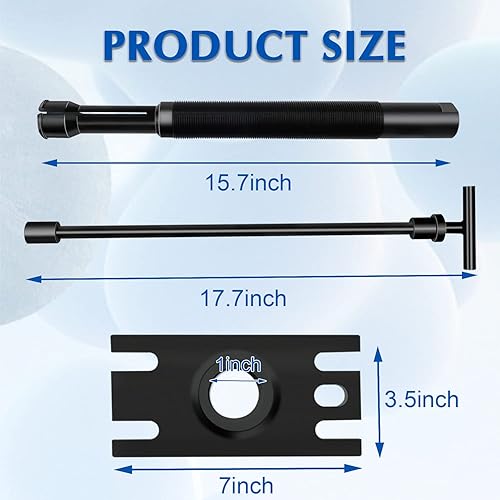 Miniatura 2 de Extractor de rodamientos de cardán, herramienta de eliminación de rodamientos de cardán para Mercruiser Alpha, Alpha 1, MR, Bravo, OMC - Herramienta