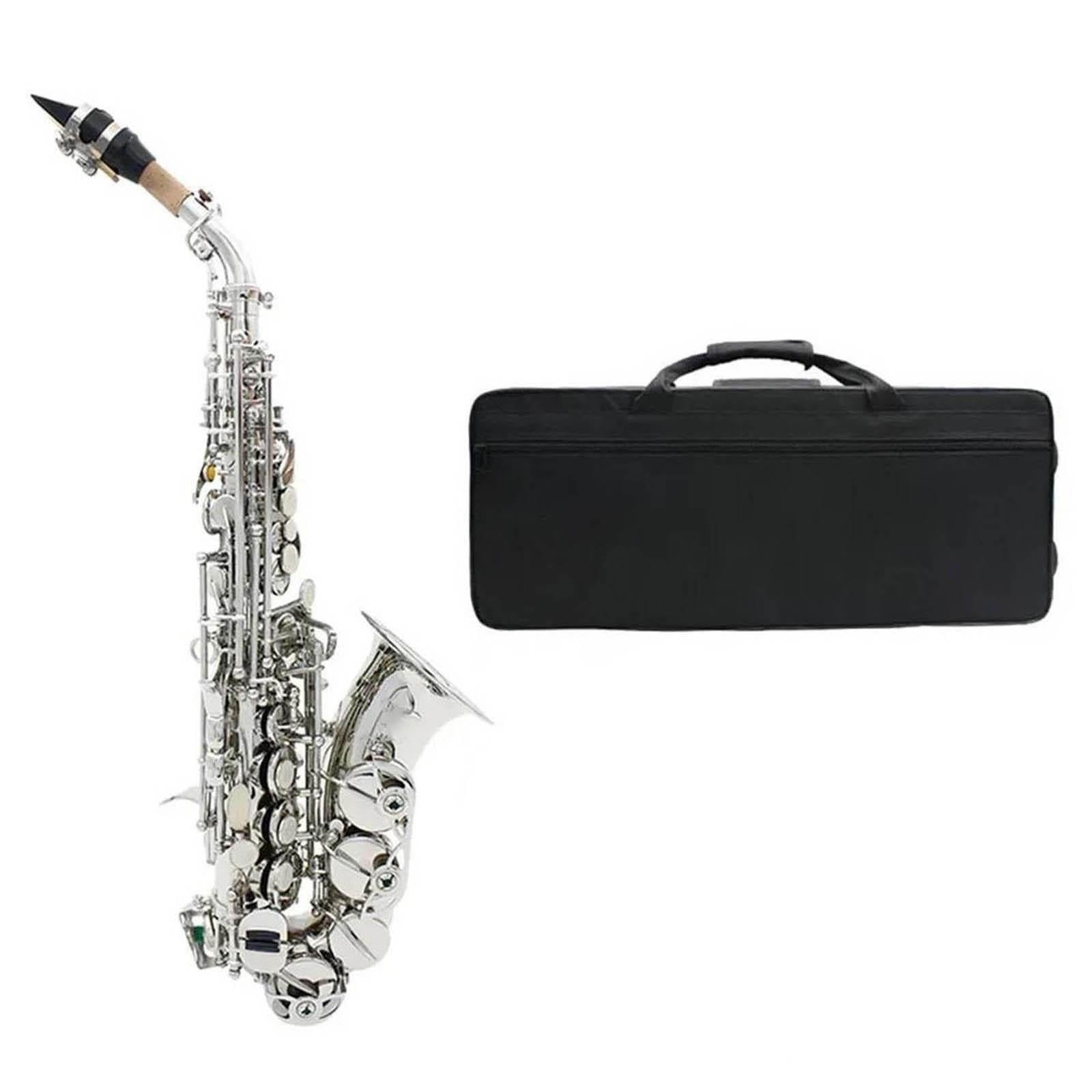 Saxophon B-Dur Silbrig Mit Stimmen