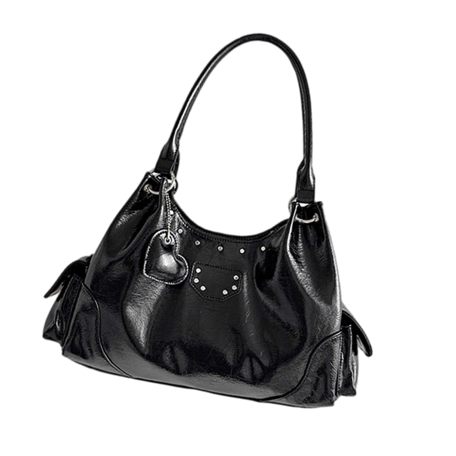 Sac à main en cuir PU résistant à l'eau, design rétro chic de qualité
