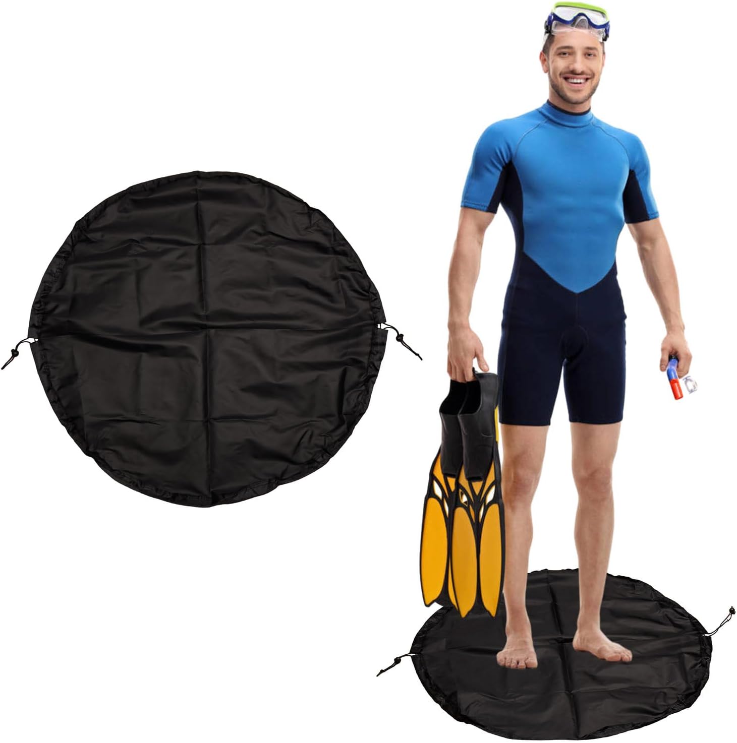 MEISH Wetsuit Changing Mat Durable Waterproof Surf Change Mats Portable