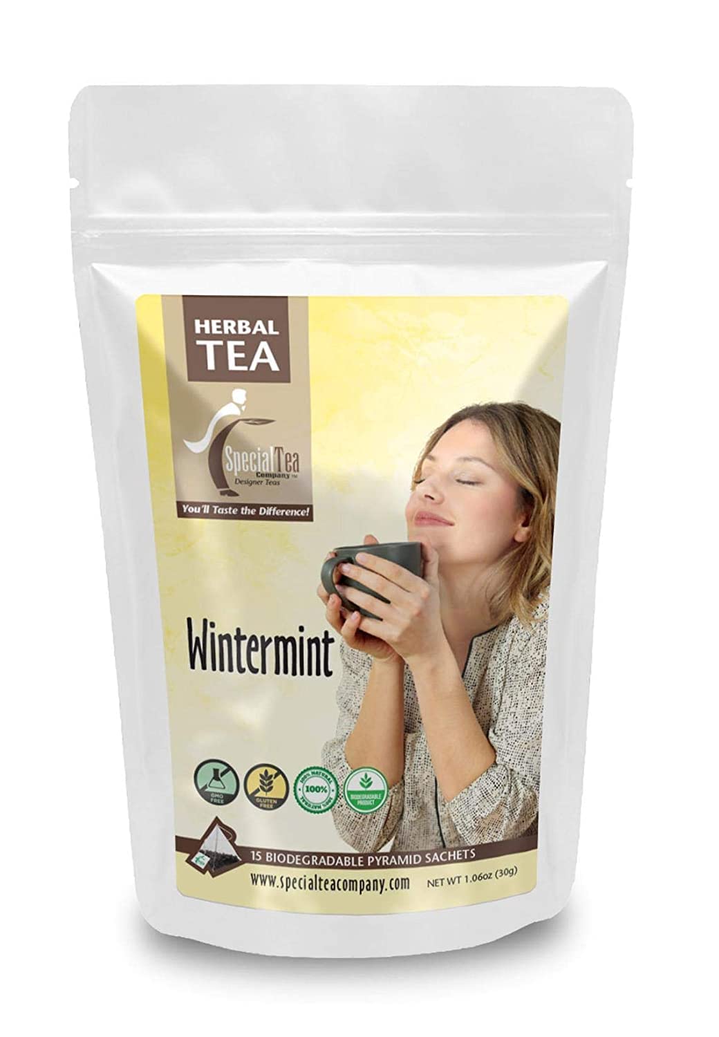 Wintermint Herbal Tea Pyramid 15 Sachets