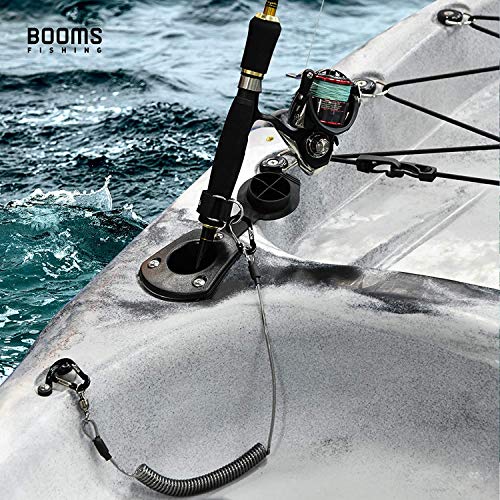 Booms Fishing T02 Fishing Pole Tether, Kayak Paddle Leash, Paddle Board Fishing Accessories, Heavy Duty Fishing Lanyard For Fishing Tools/Rods/Paddles, Assorted 3Pcs #TOP1