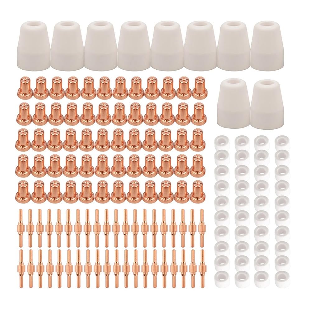 Électrodes pour découpeur plasma PT31 et LG40 kit de 150 consommables pour torche
