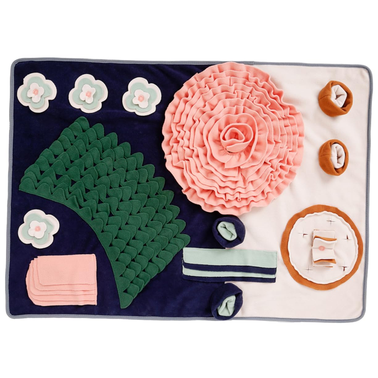 Tapis à renifler interactif chien anti-glouton qui stimule le flair et l'esprit