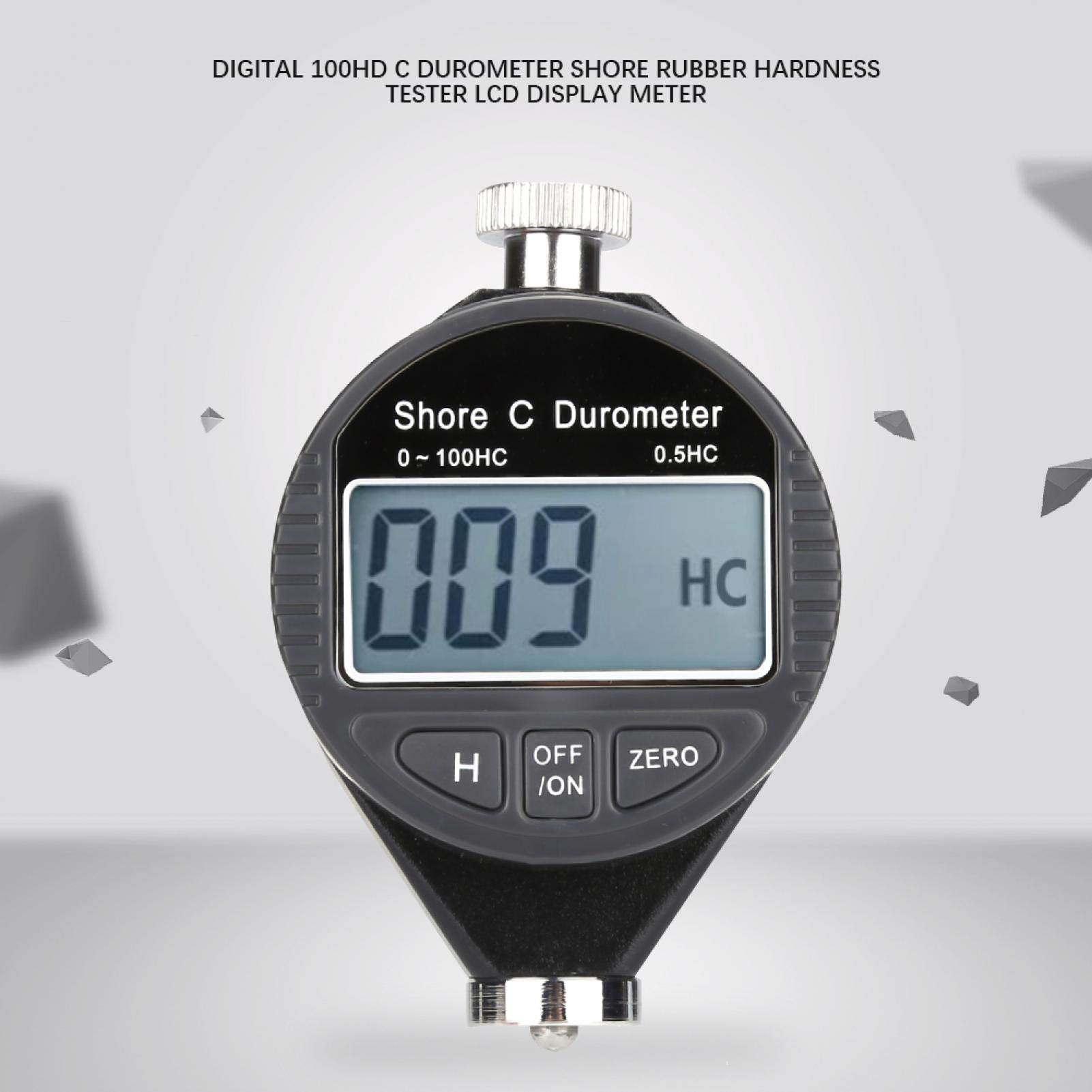 Compteur de duromètre, testeur de dureté de plomb Lee, testeur de dureté en caoutchouc de rivage de duromètre numérique 100HD C Testeur De Pression Pneu