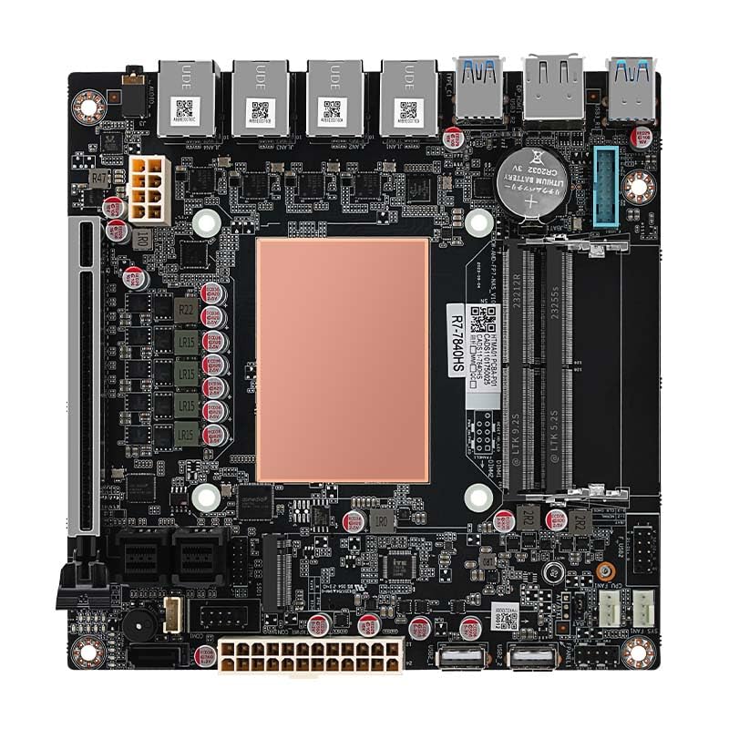 マザーボード Gles Prin Amazon.com: CWWK AMD 7840HS 8-bay/9-bay NAS/USB4/40G Rate 8K