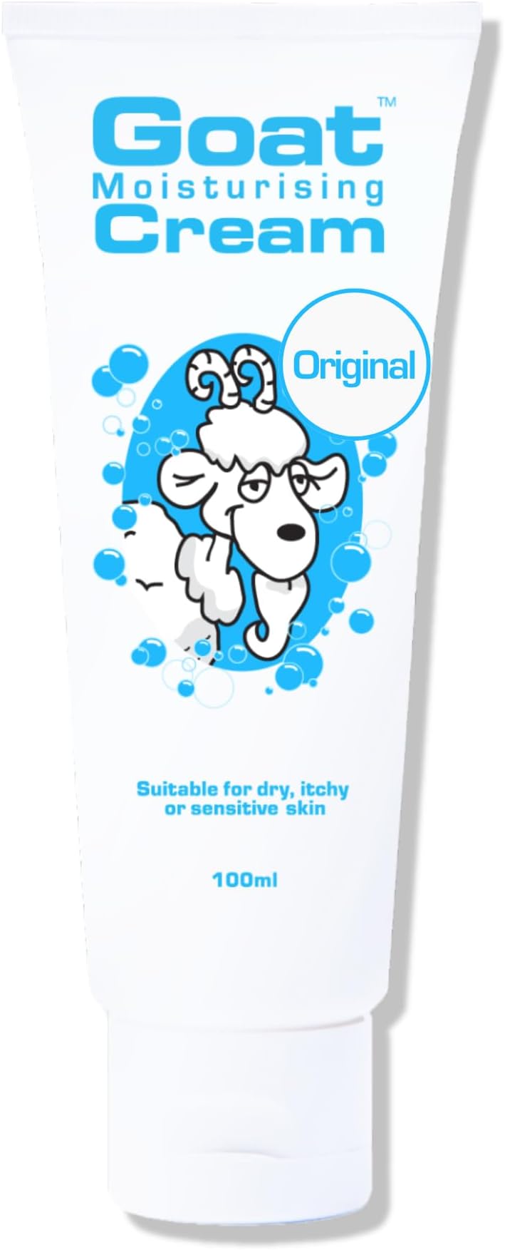 Goat Milk Moisturizing Cream 100ml, Suitable for Dry Itchy or Sensitive skin, Made in Australia