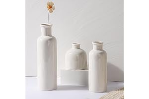 White Flower Vases for Modern Farmhouse