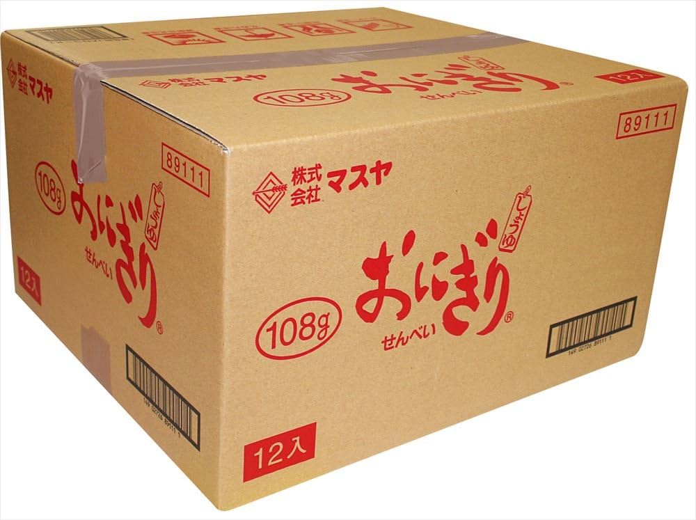マスヤ おにぎりせんべい 108g×12袋