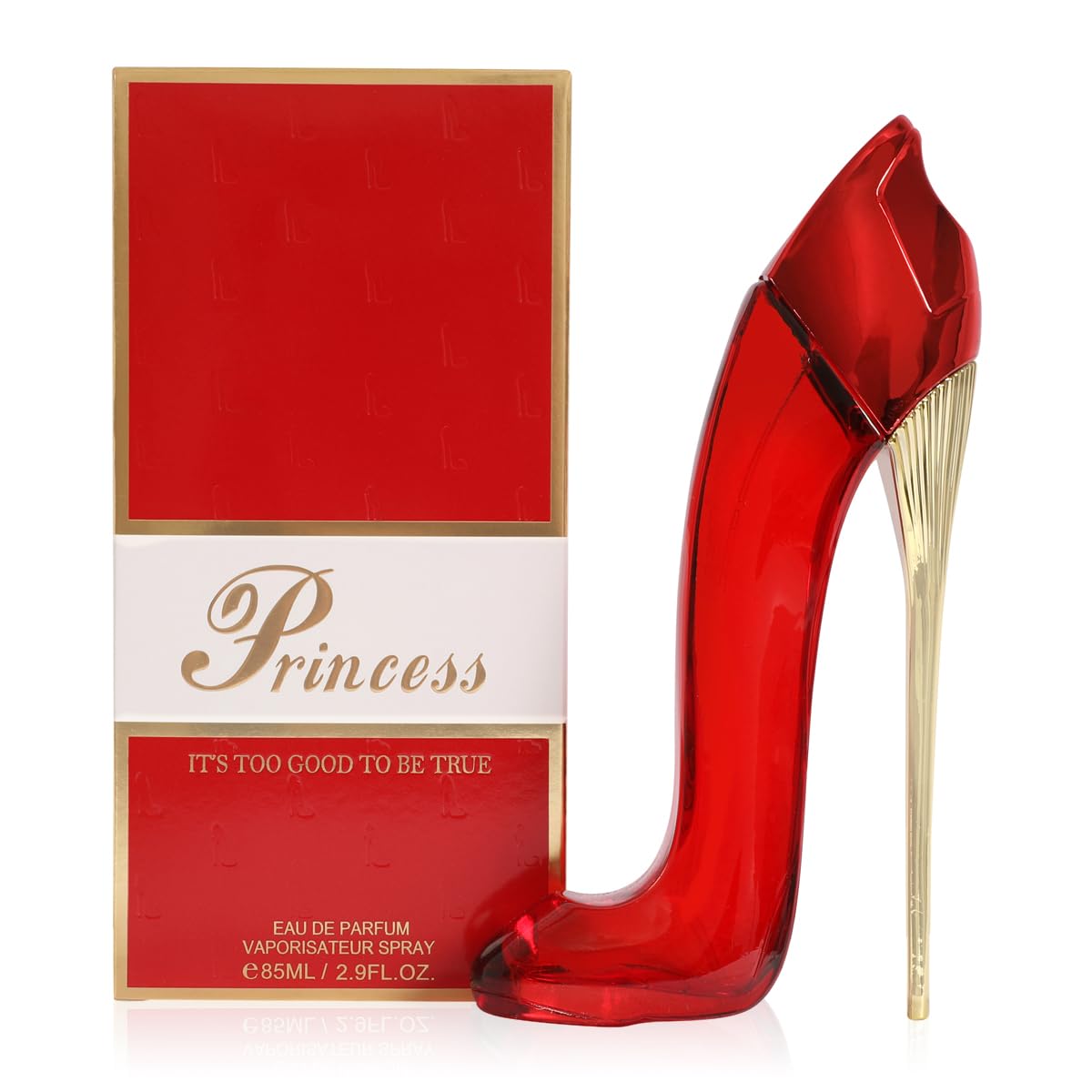 Princess High Heels Red Spray Perfume - Eau De Parfum for Women - 2 9 fl oz