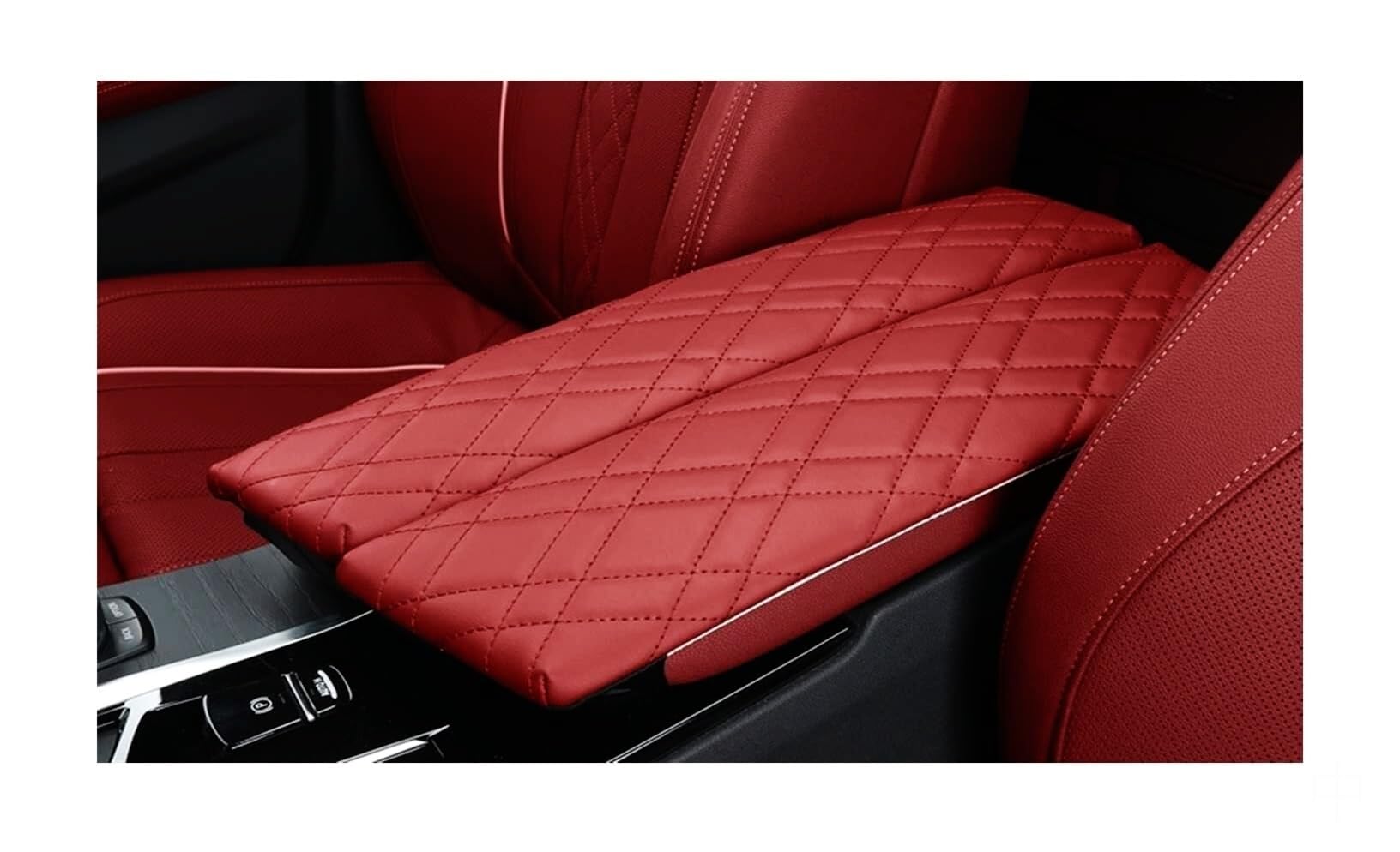 GTDTKGANAK Storage Box For BMW For 5 For Series G30 G38 2018-2022 Armrest Storage For Box Cover LHD(5)