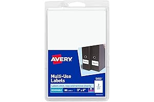 Avery 3x4 Labels: The Ideal Solution for Hassle-Free Labeling