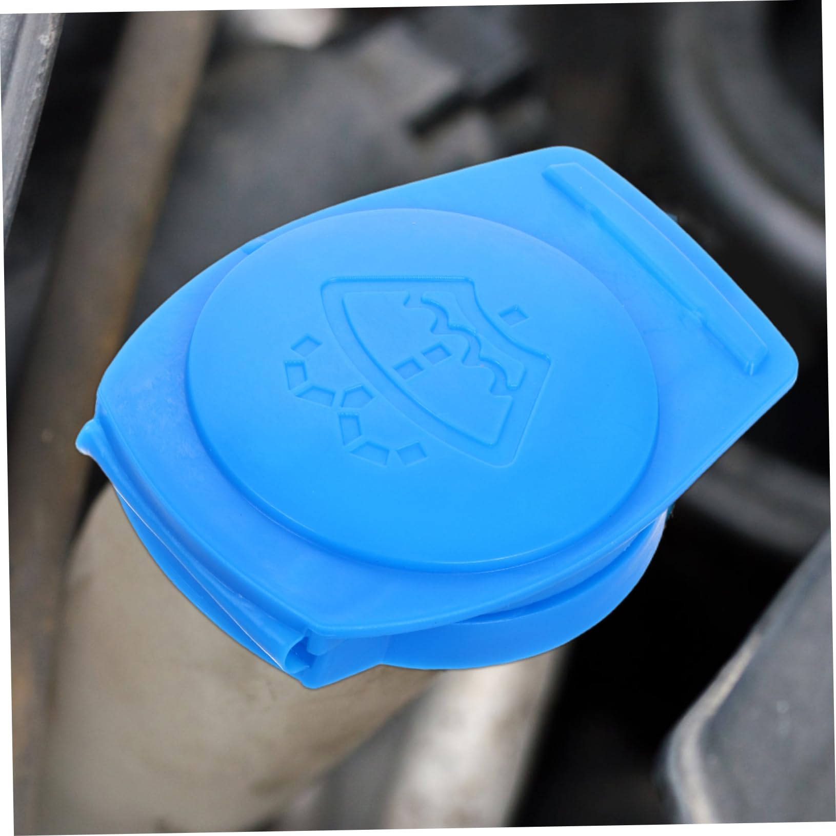 2 szt. trwałych plastikowych nakładek płynu do spryskiwaczy przedniej szyby Audi zamiennik osłony zbiornika płynu do czyszczenia przedniej szyby samochodu