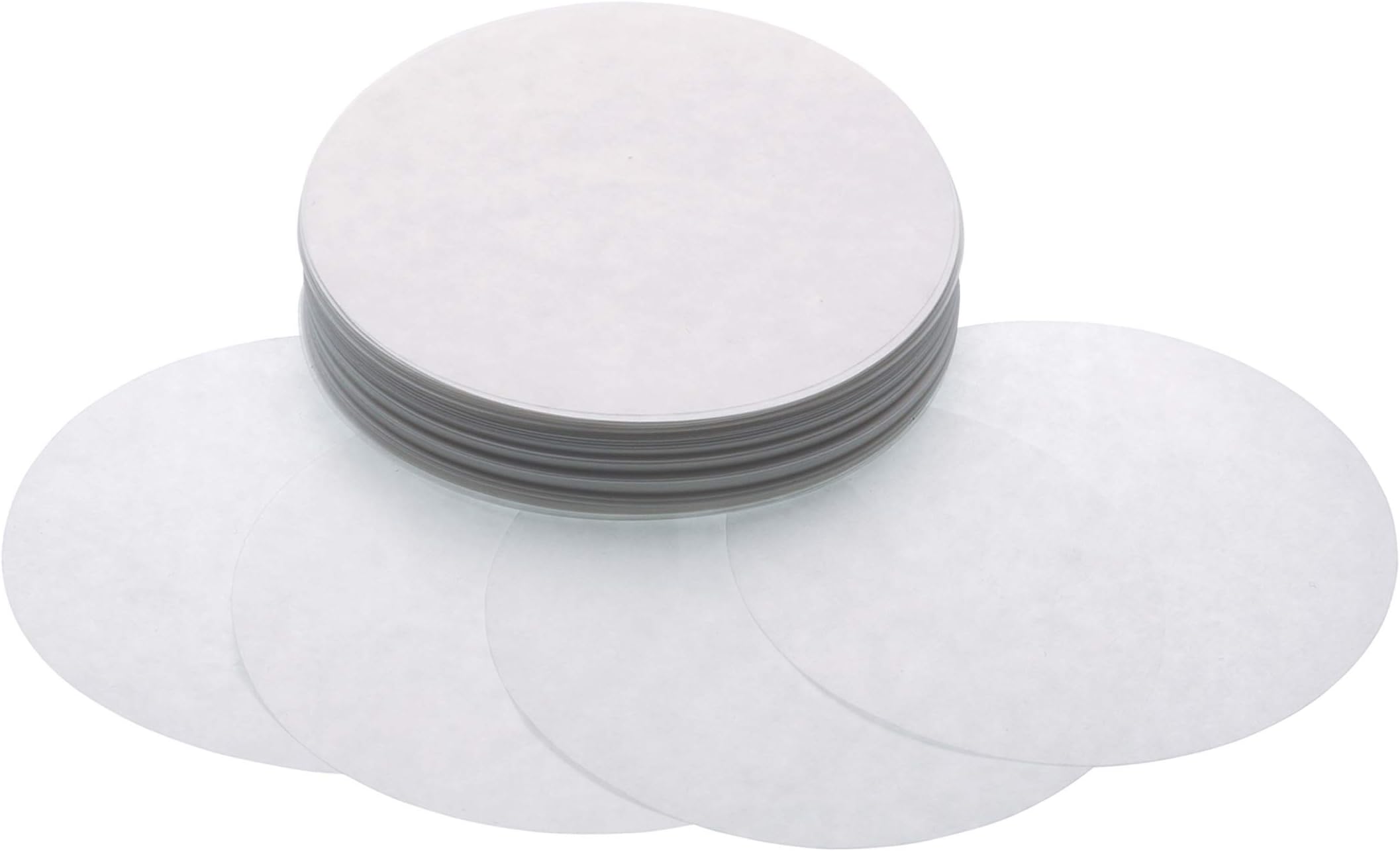 KitchenCraft Home Made Wax Discs for Jam Jars, Pack of 2 Waxed Paper Jam Covers for 1 lb Jars