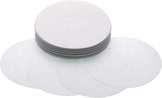 KitchenCraft Home Made Wax Discs for Jam Jars (1 lb), Waxed Paper, Pack of 200