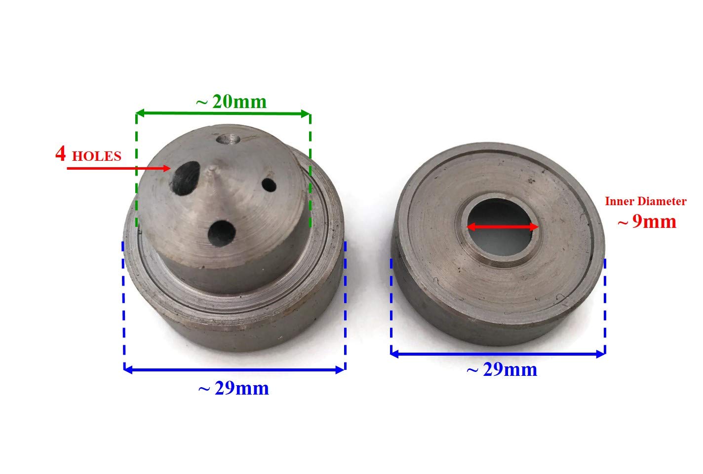 YAMASCO Przednia komora spalinowa 104200-11420 + tylna komora 104200-11410 F & R do ciągnika wysokoprężnego Yanmar TS60 2QM15 R175 głowica cylindra chiński silnik silnika