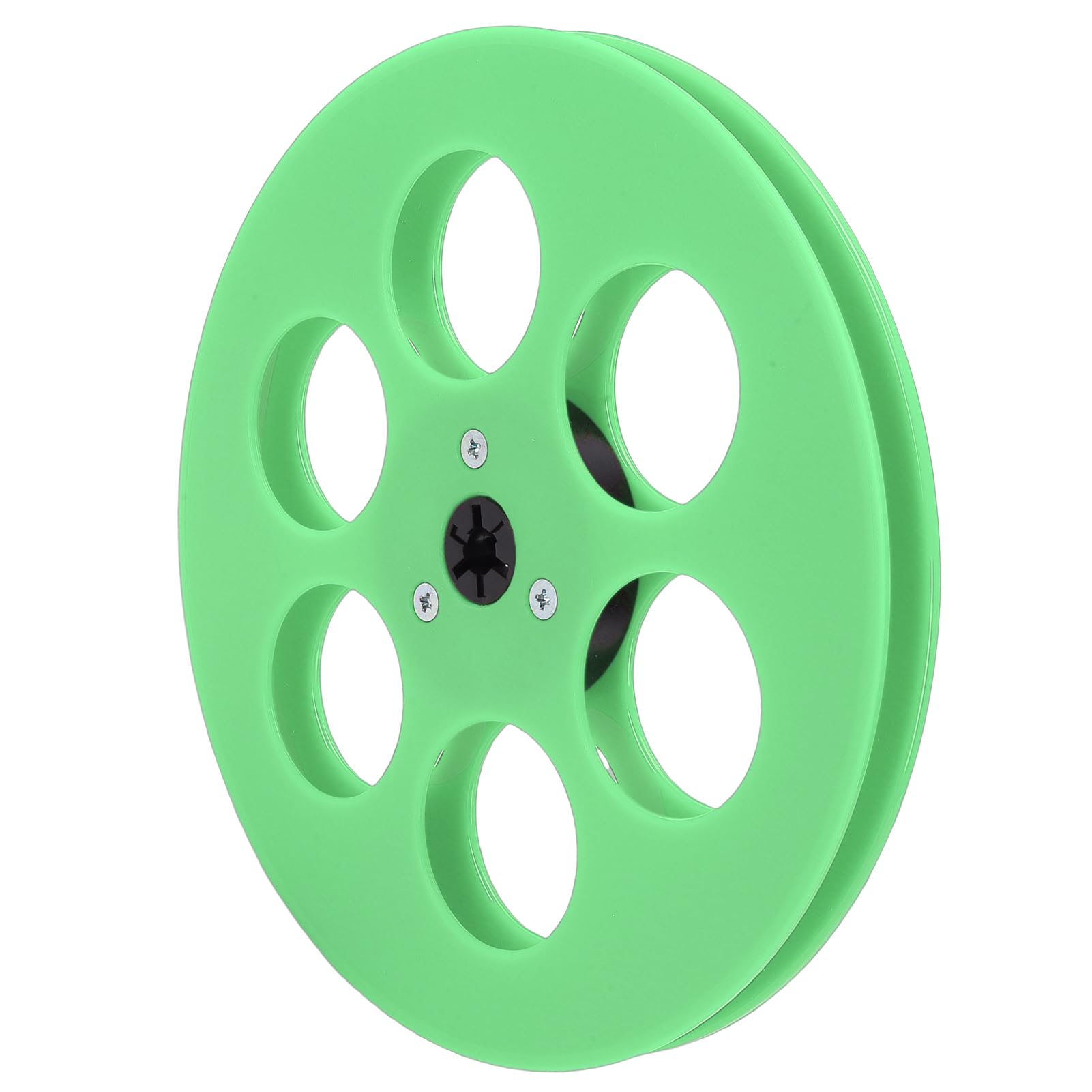 Generic 1/4 7 Zoll Robuste Leere Tonbandspule für Studer Take Up mit NAB-Nabenersatz, Premium-Tonbandspule für Aufnahmen, Passend für, ABS-Material (GREEN)