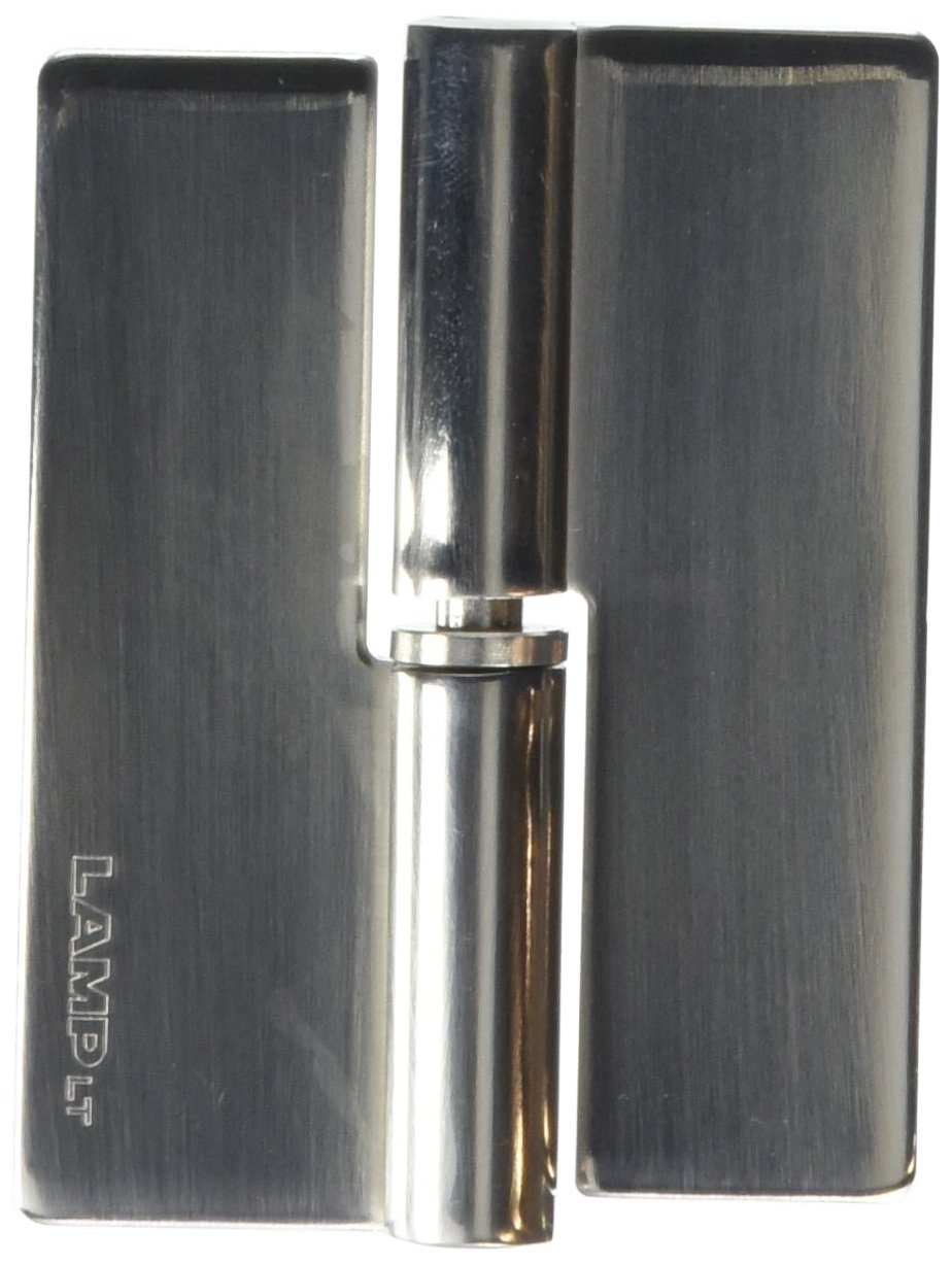 by Sugatsune HNH-65CR Weld On Lift Off Hinge, Stainless Steel 304, Mirror Finish, Right Handedness, 2.5mm Leaf Thickness, 50mm Open Width, 10.5mm Pin Diameter