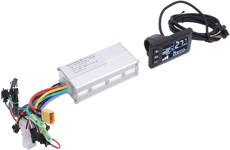 BuyWeek 48V 500W Elektromos Kerékpár Vezérlő Szinusz Hullám LCD Kijelzővel
