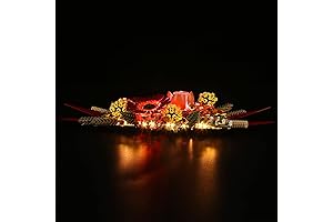 Dried Flower LED Centerpiece LEGO Accessory Illumination
