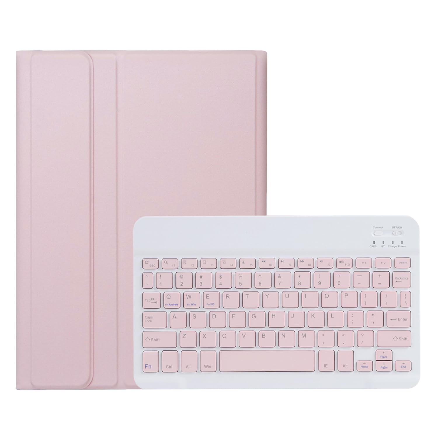 Custodia tastiera per tablet Lenovo Tab M11/K11/Idea Tab 11" cover magnetica intelligente con tastiera bluetooth wireless rimovibile per Lenovo TB336FU/TB330FU (Rosa)