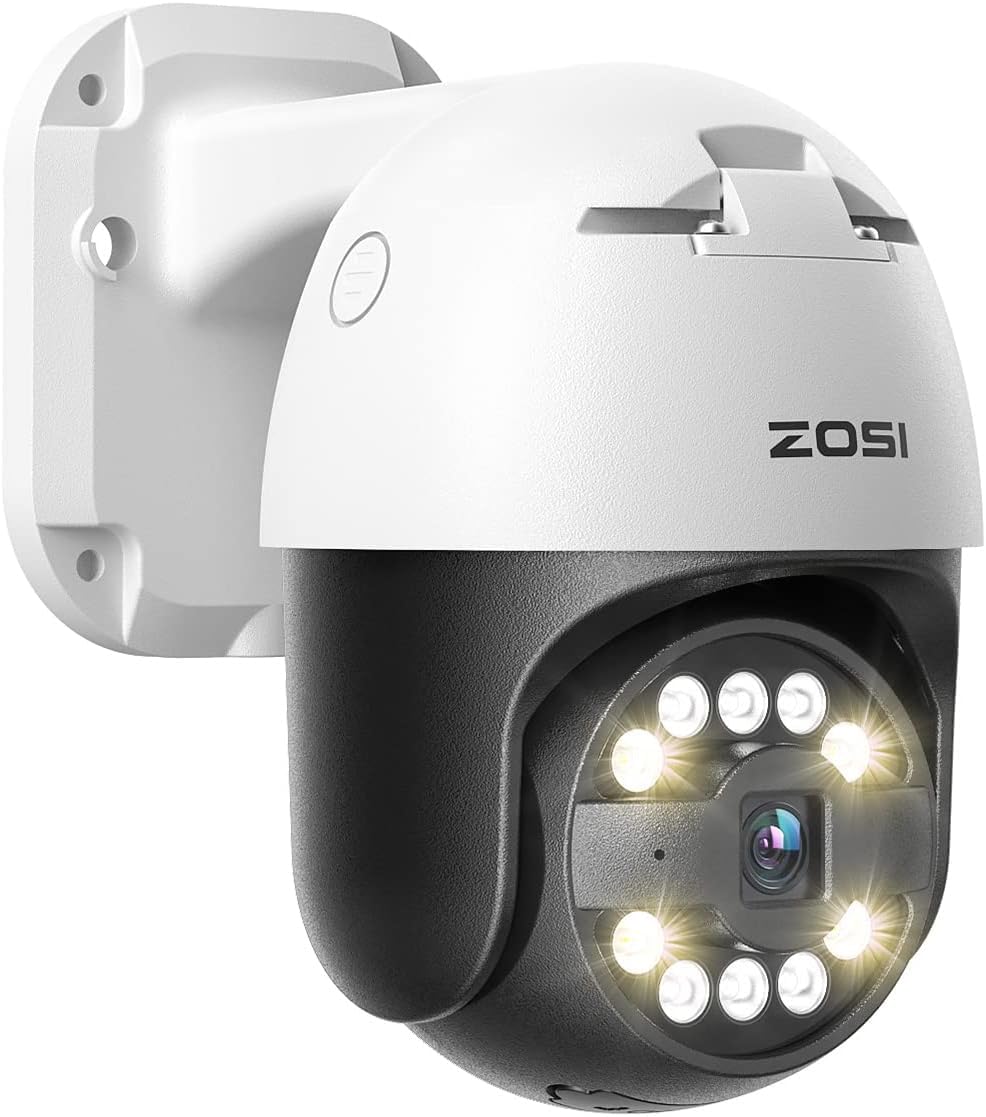 Amazon.co.jp: ゾシ(ZOSI) 防犯カメラ 監視 500万画素 有線 PoE AI人