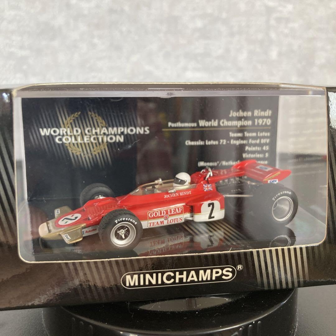 Amazon.co.jp: ミ二チャンプス F1 口ータス 72 ヨッヘン リン卜 