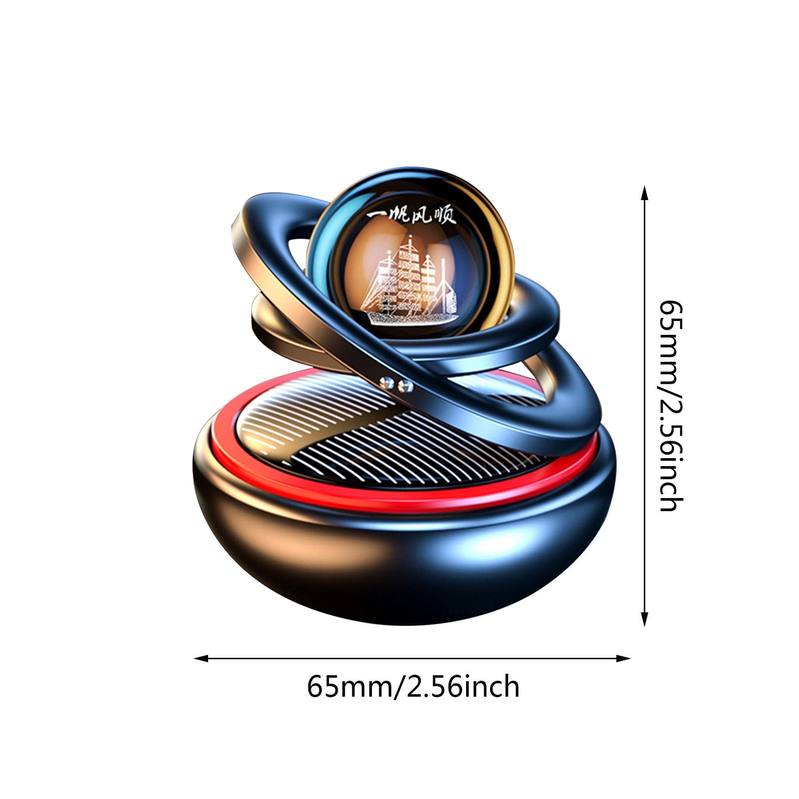Zonne-energie Auto Luchtverfrisser,Zonne Roterende Auto Olie Diffuser Zonne-energie Auto Luchtverfrisser,Zonne Roterende Auto Olie Diffuser