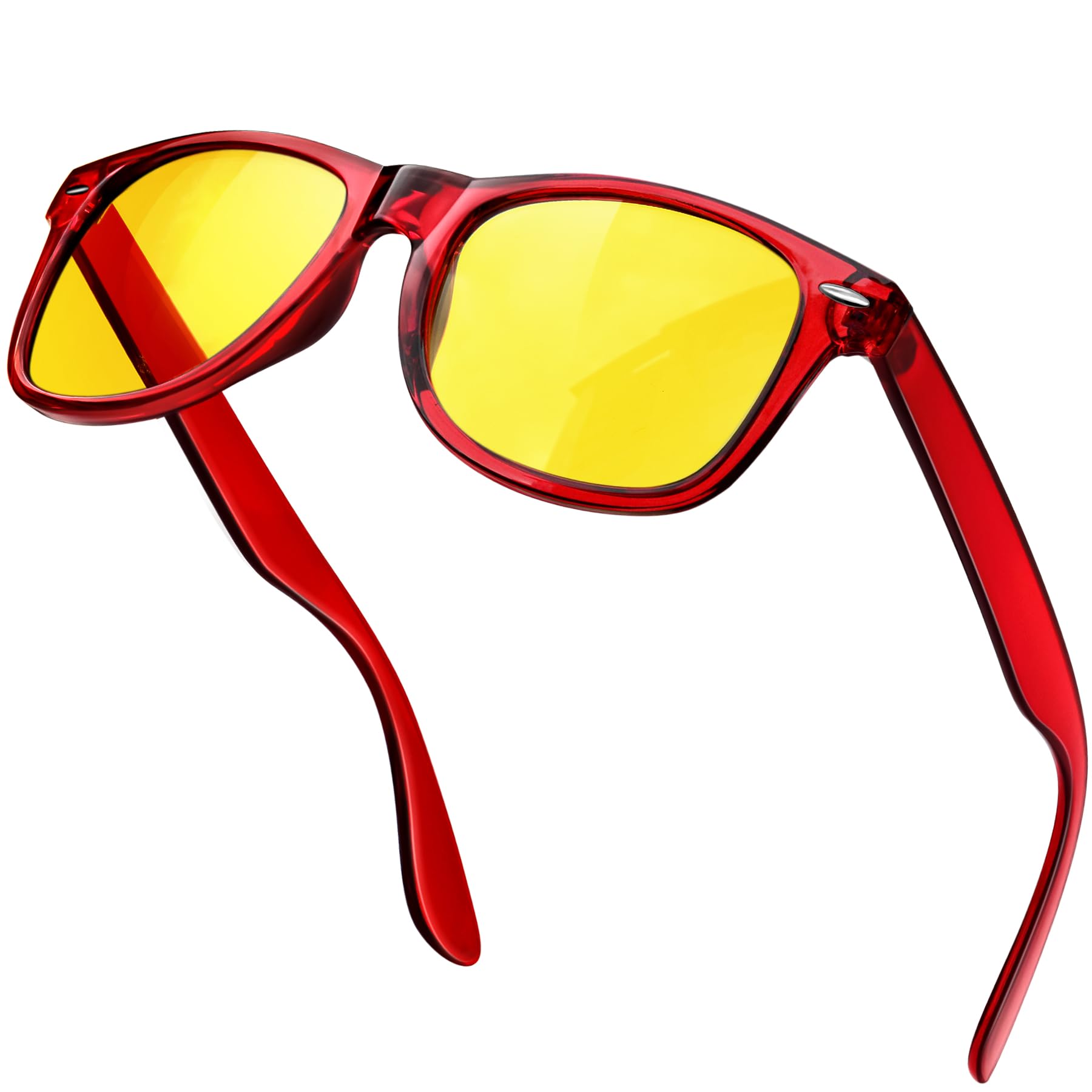 KANASTAL Polarized Sunglasses Retro Square Design Sun Glasses UV400 Fashion Halloween Cosplay Shades