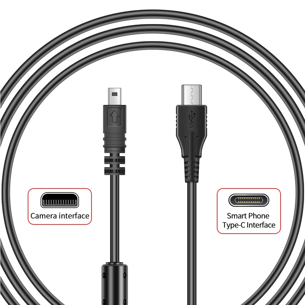 Amazon.com: USB Type-C to Mini 8-Pin OTG Camera Cable - View and