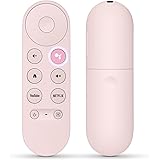 Voice Replacement for Google Chromecast Remote，for Google TV Remote Control &amp; Google TV Streamer（Pink）