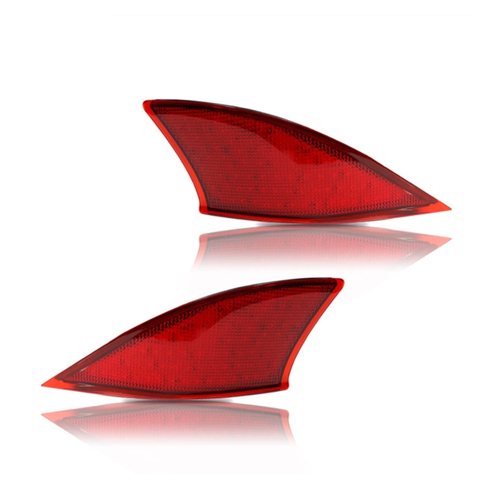 pclele Car Rear Tail Light Red Rear Bumper Reflector Lights Taillight For Lexus IS250 IS350 ISF Brake & Rear Fog Lamp, Strobo Flash Turn Signal Light Car Tail Lamp Assembly (Color : Red Lens)