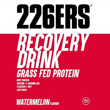 226ERS Recovery Drink Whey Protein with Creatine, Carbohydrates, L-Arginine and MCT, Gluten Free Nutrition Shake, Watermelon - 500 gr