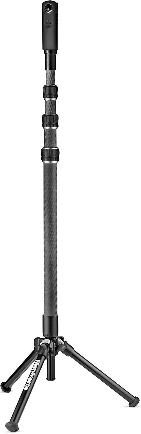 Manfrotto VR Aluminium Tripod MBASECONVR, 3 Leg(s), Black, MBASECONVR (MBASECONVR, 3 Leg(s), Black, 40.8 cm, 600 g)