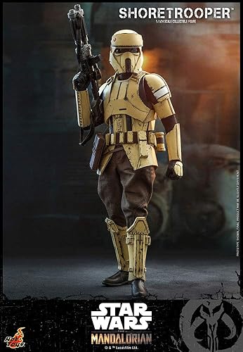 Miniatura 5 de Hot Toys Star Wars The Mandalorian - Figura coleccionable de Television Masterpiece Series Shoretrooper escala 1/6 de 12 pulgadas