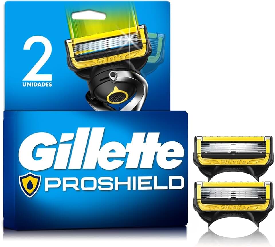 Gillette Carga Para Aparelho De Barbear Fusion Proshield 2 Unidades