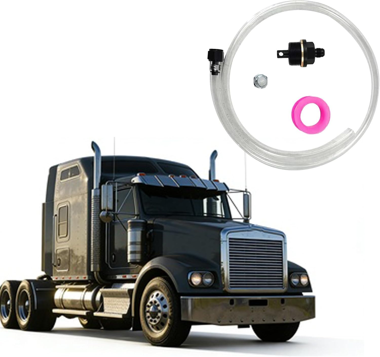 6492-10 Oil Priming Adapter Fits for Detroit Diesel DD13 DD15 Engines | Engine pre-lube adapter installs into oil module priming port Prevents dry starts after service Premium solid construction