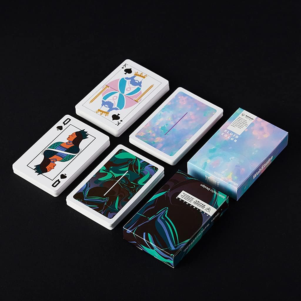 54 Sheet Pattern Vintage Packed Paper Playing Cards Deck Tricks Cool Tricks Card Game