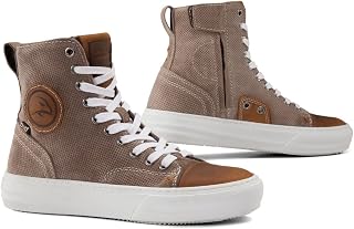 Falco Lennox 2 - Botas de moto para mujer, color marrón claro, talla 36