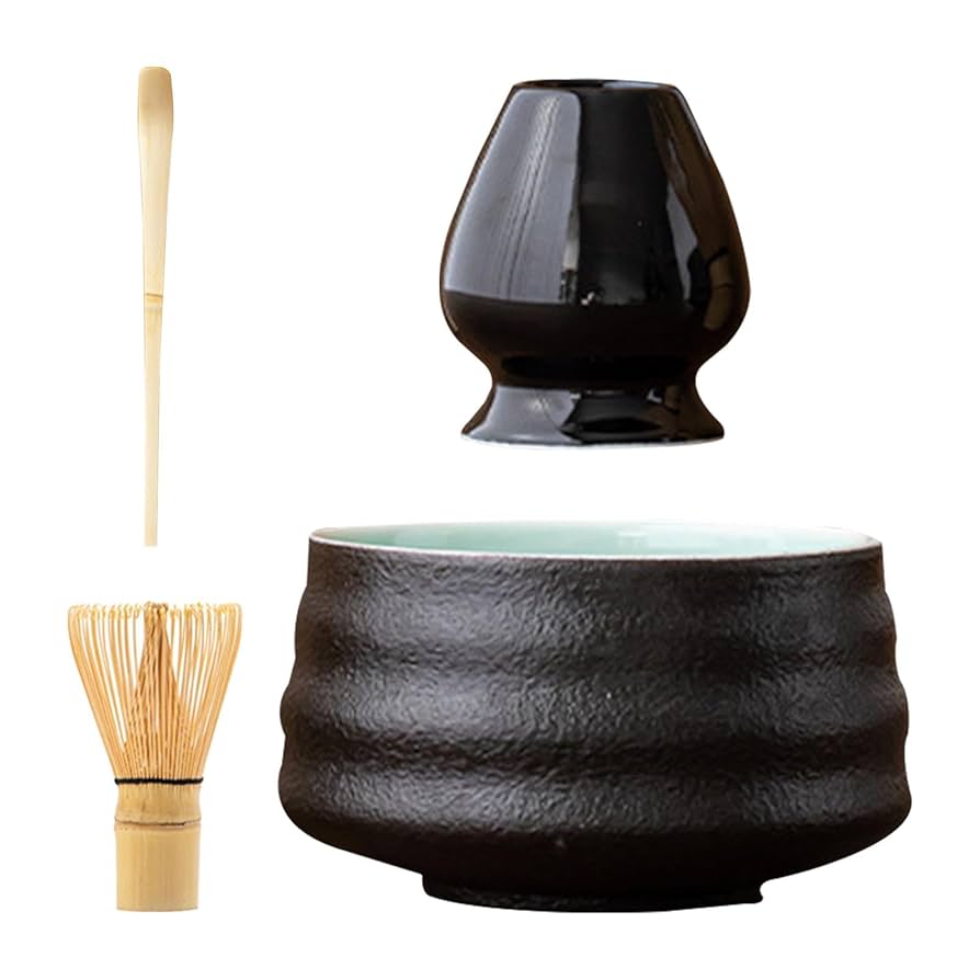 茶道具４点セット！値下げしました。 Amazon｜JIKANNOYA 抹茶セット 初心者 お点前セット 茶道具