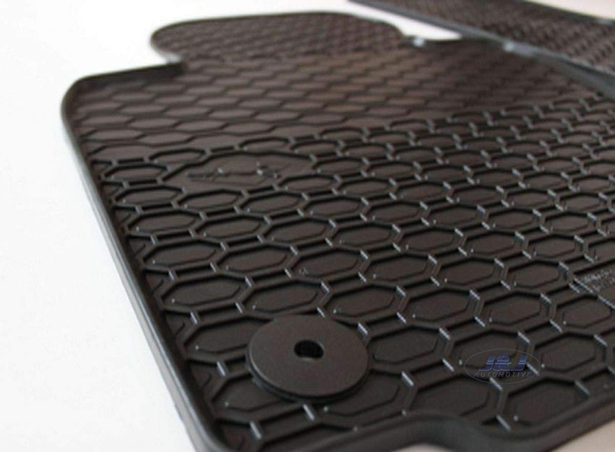 J&J AUTOMOTIVE Tapis de Sol en Caoutchouc 3D Exclusive pour Fiat Ducato Depuis 2006 1-Pcs, Bord Haut, Noir, Antidérapant, Toutes Saisons, Ajustement Spécifique sur Mesure