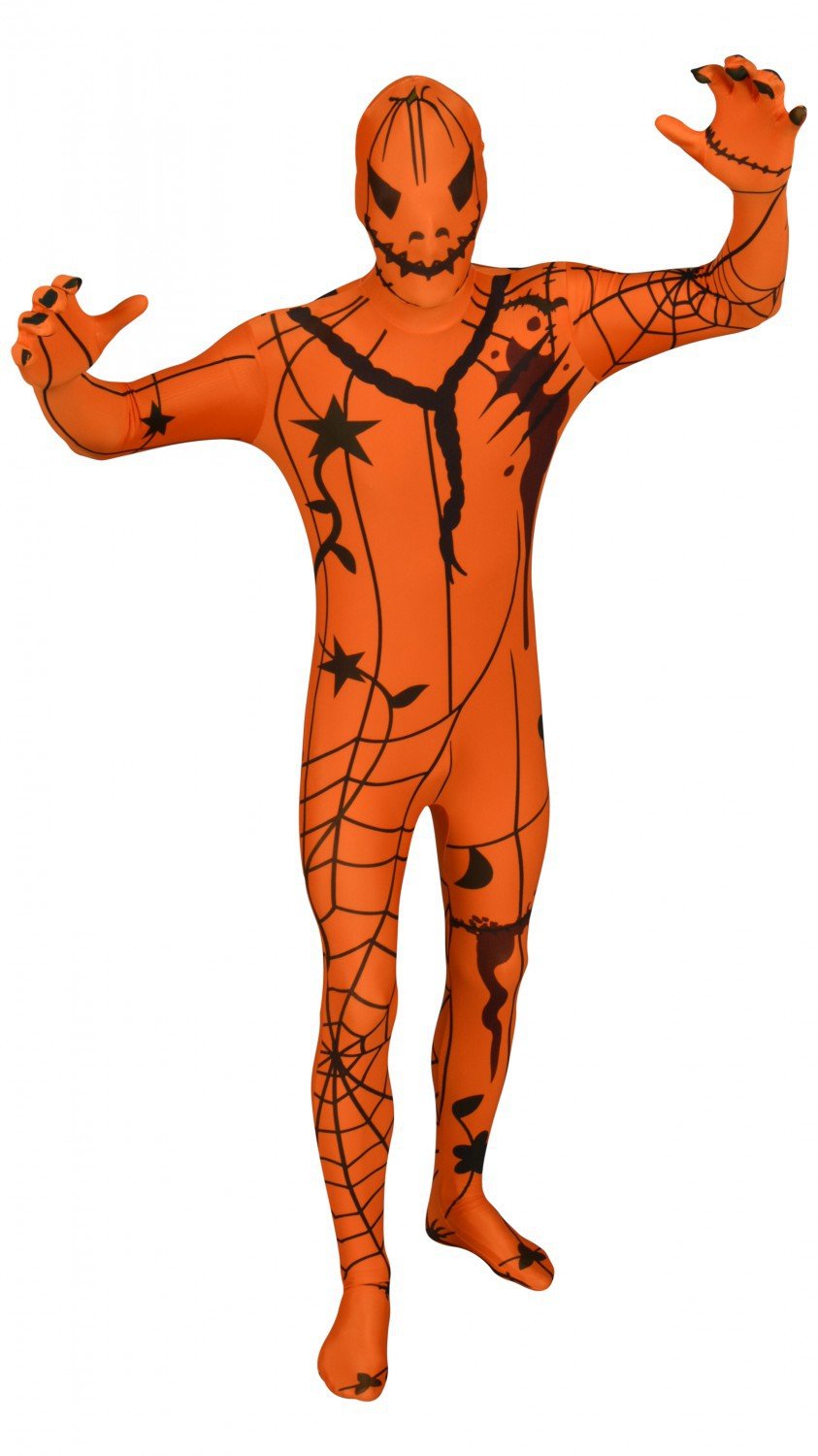 Funsuits Original Pumpkin Bodysuit Costume Size S / M / L / XL / XXL [M]