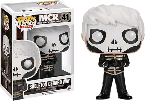 Funko Pop Rocks MCR Skeleton Gerard Way Hot Topic Exclusivo