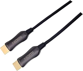 Cable Central LLC Ultra-High-Definition Active Optical Cable (AOC) HDMI, 48 Gbps, 4K120 / 8K60 / 10K, HDMI-A Male to HDMI-A Male, CL3 Rated, 5 Meter (~16.4ft)