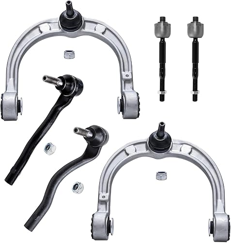 Miniatura 101 de Detroit Axle - Kit de brazos de control inferiores delanteros para Jeep Grand Cherokee Dodge Durango 2011-2015 2012 2013 2014, 2 brazos de control